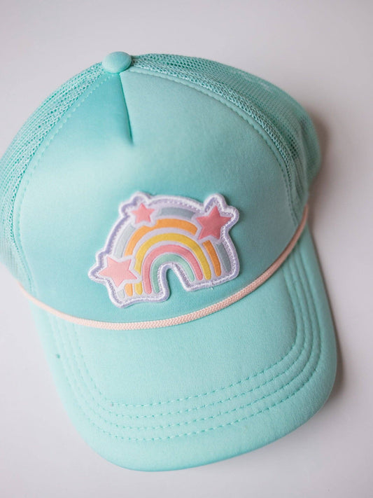 Rainbow Girls Trucker Hat