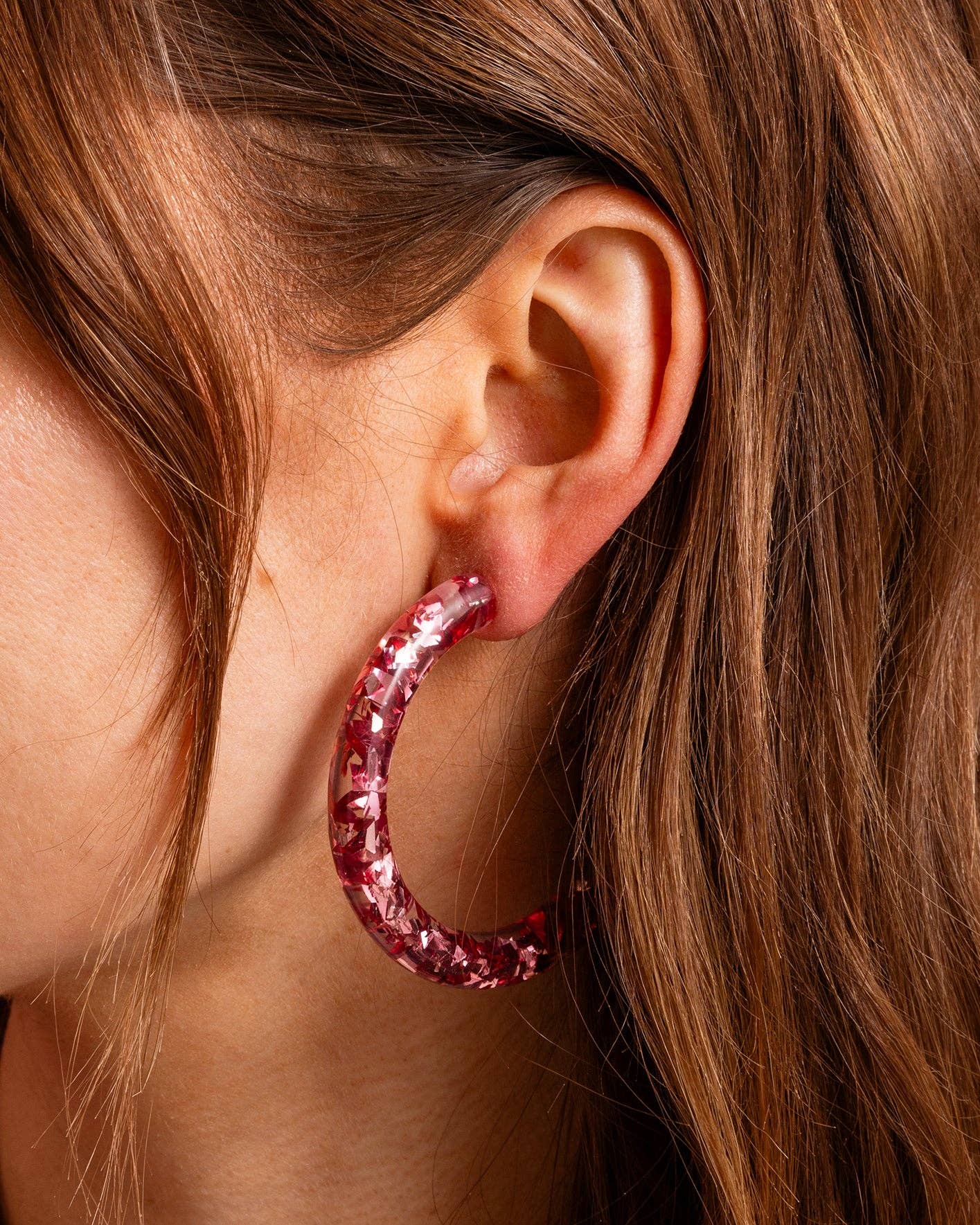 Earrings Confetti Hoop