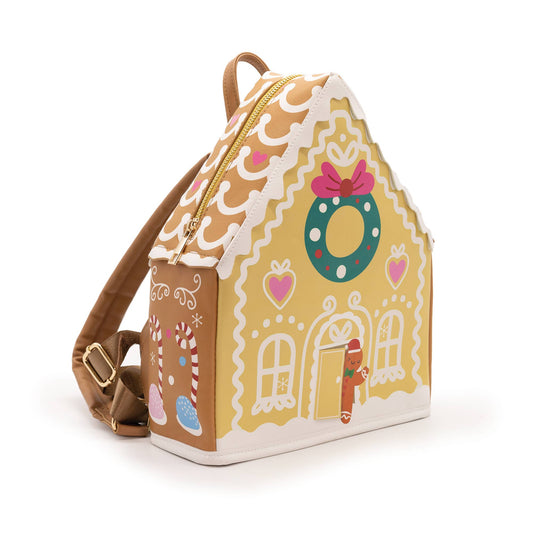 Girls Gingerbread House Backpack