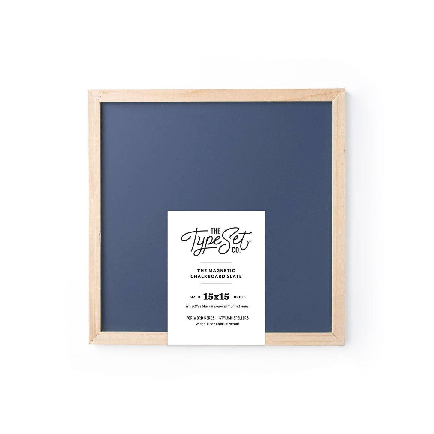 15x15 Navy Blue Magnetic Chalkboard