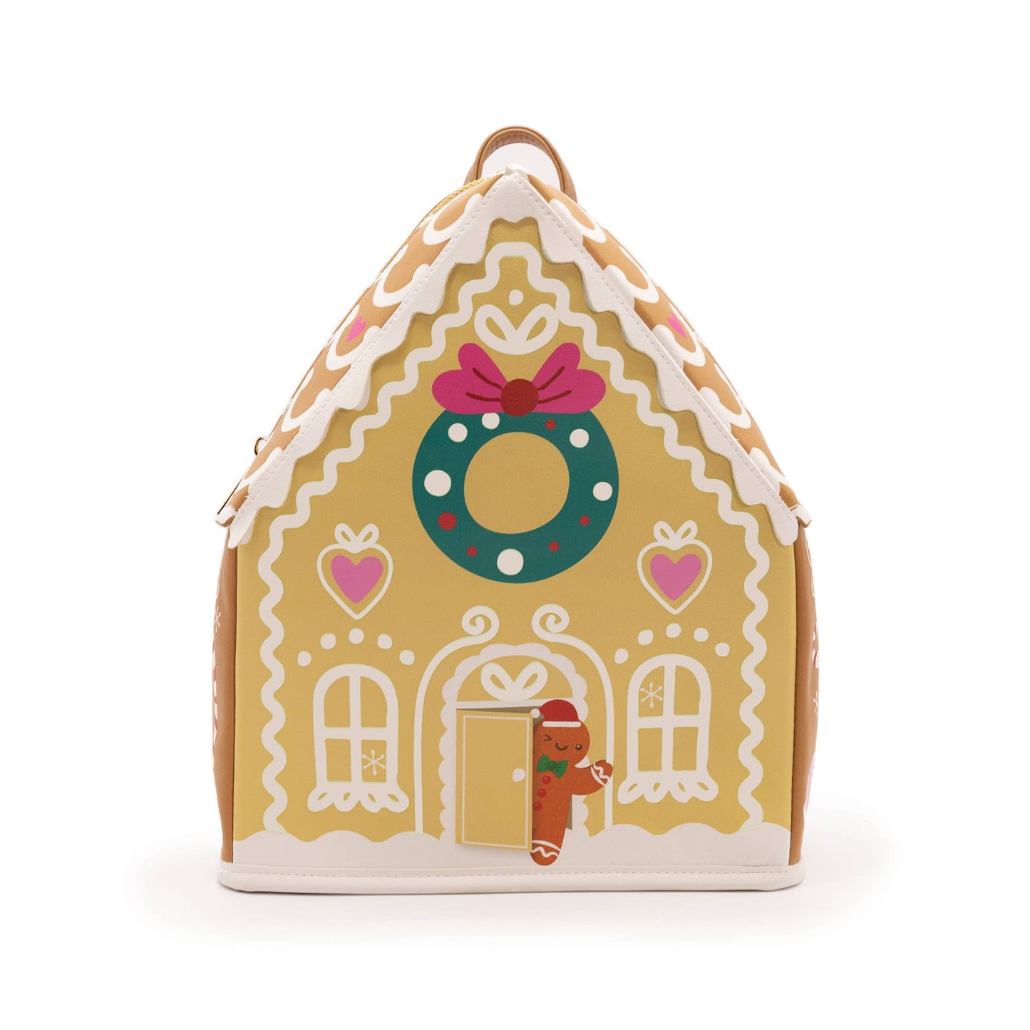 Girls Gingerbread House Backpack