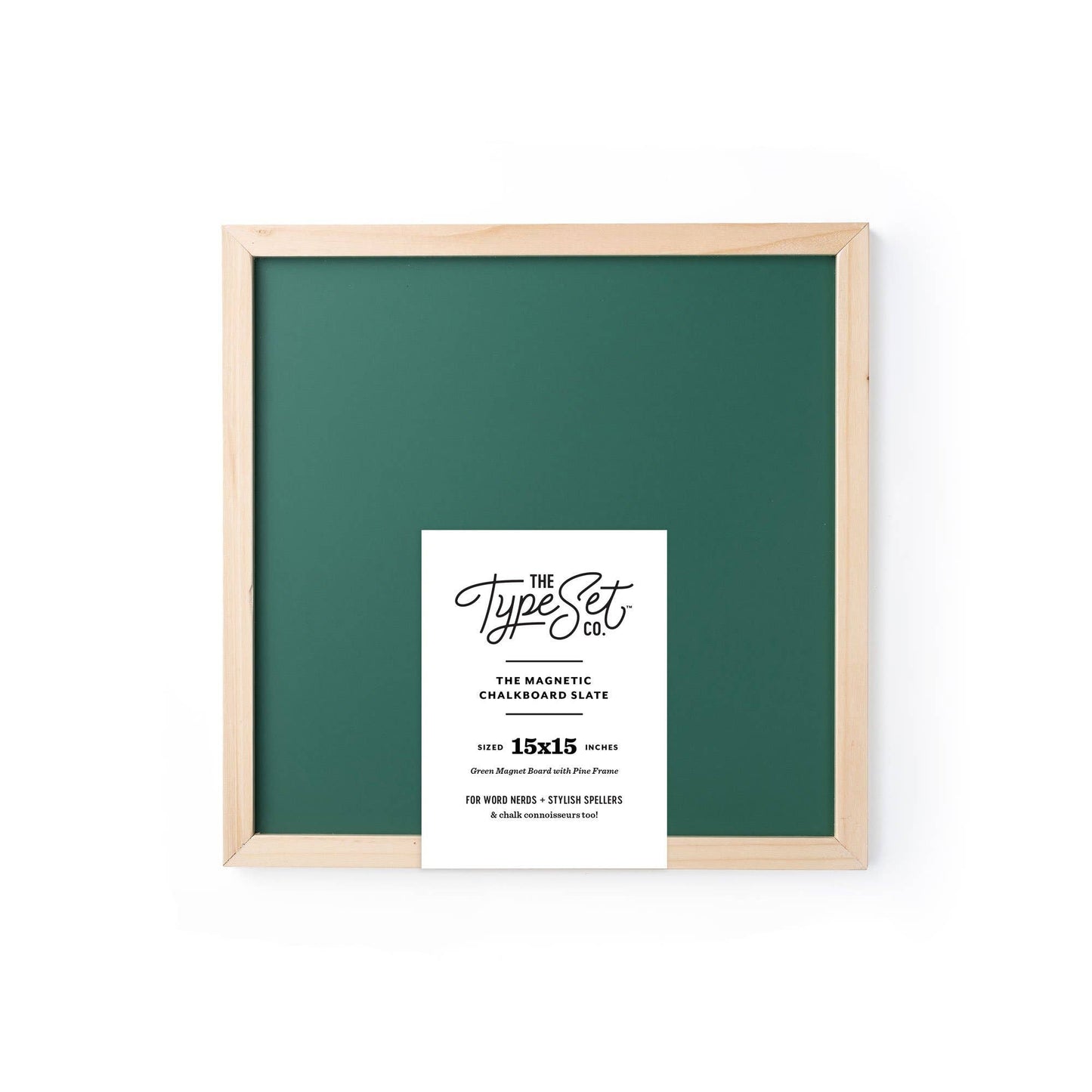 15x15 Green Magnetic Chalkboard