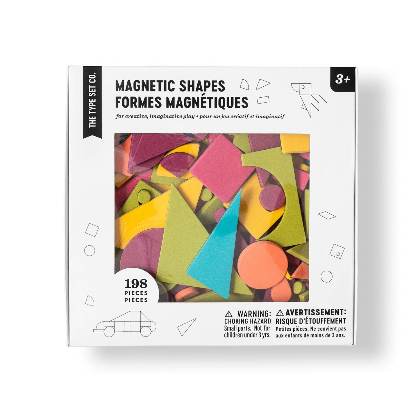198pc Magnetic Shapes in Rainbow