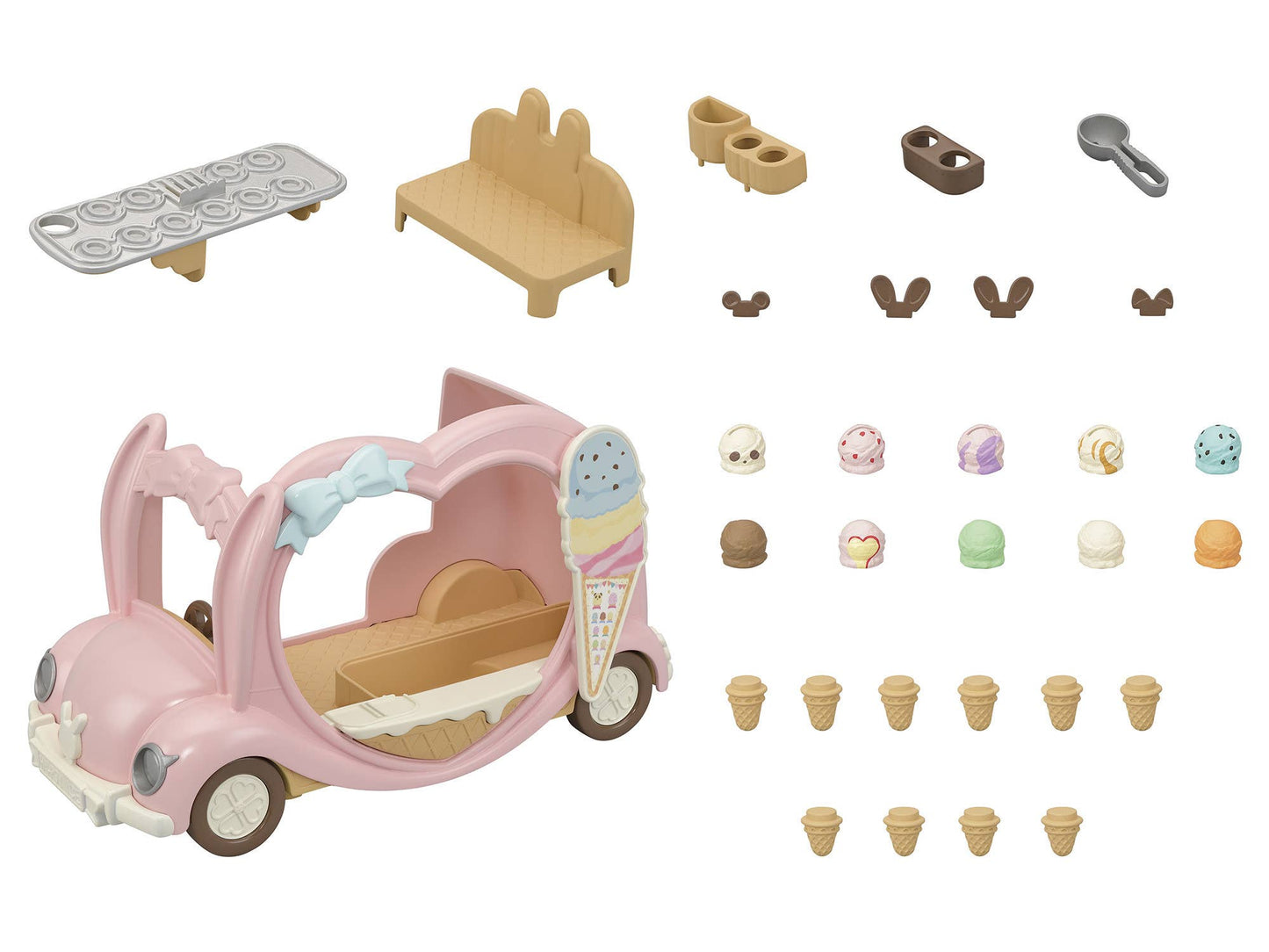 Calico Critters Ice Cream Van