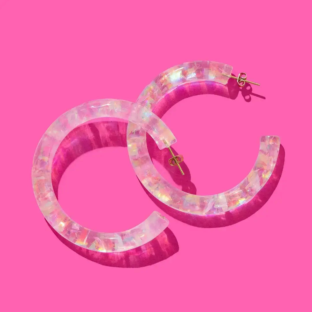 Earrings Confetti Hoop