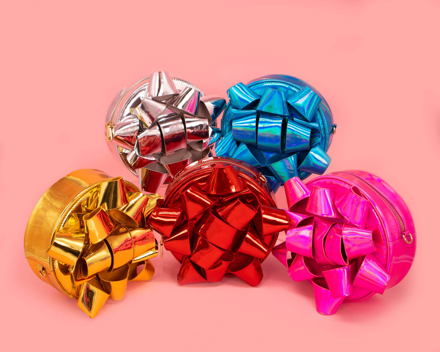 Glitzy Gift Bow Handbag