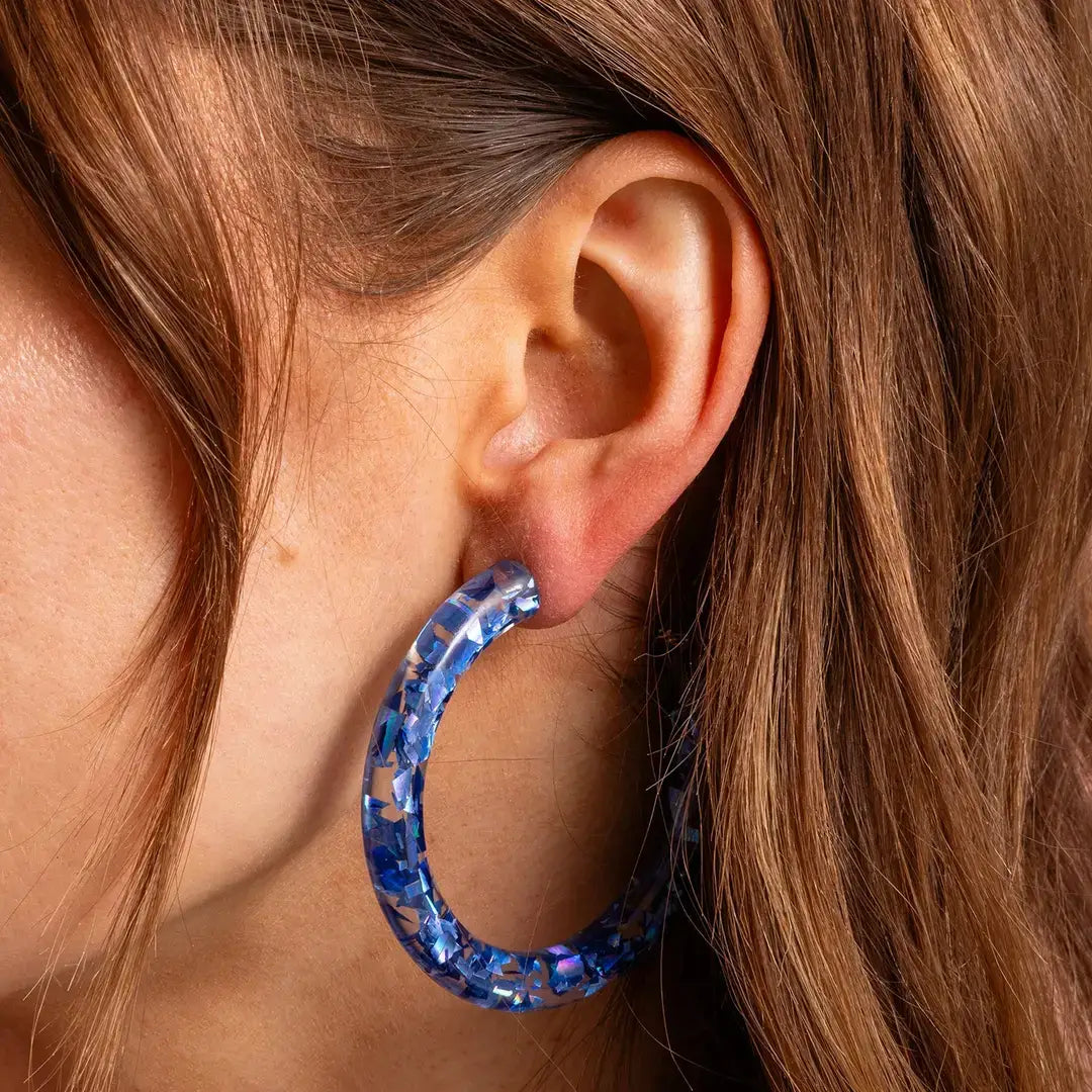 Earrings Confetti Hoop