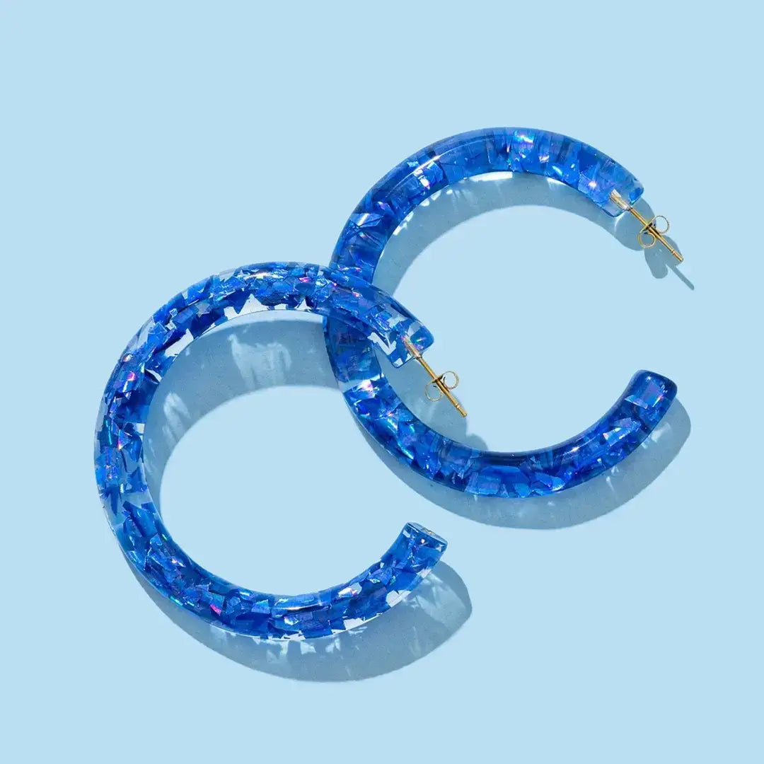 Earrings Confetti Hoop