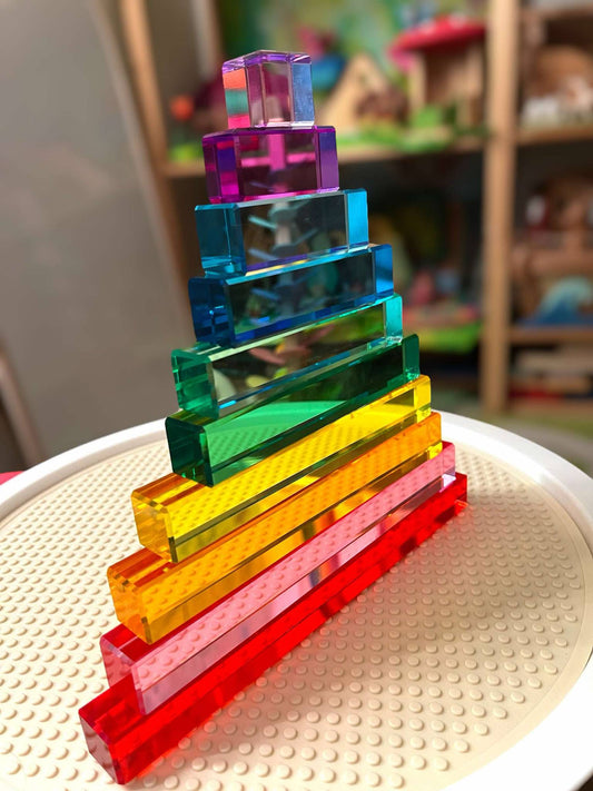 Translucent Pyramid Blocks *pre-order* (ships 1-2 weeks)