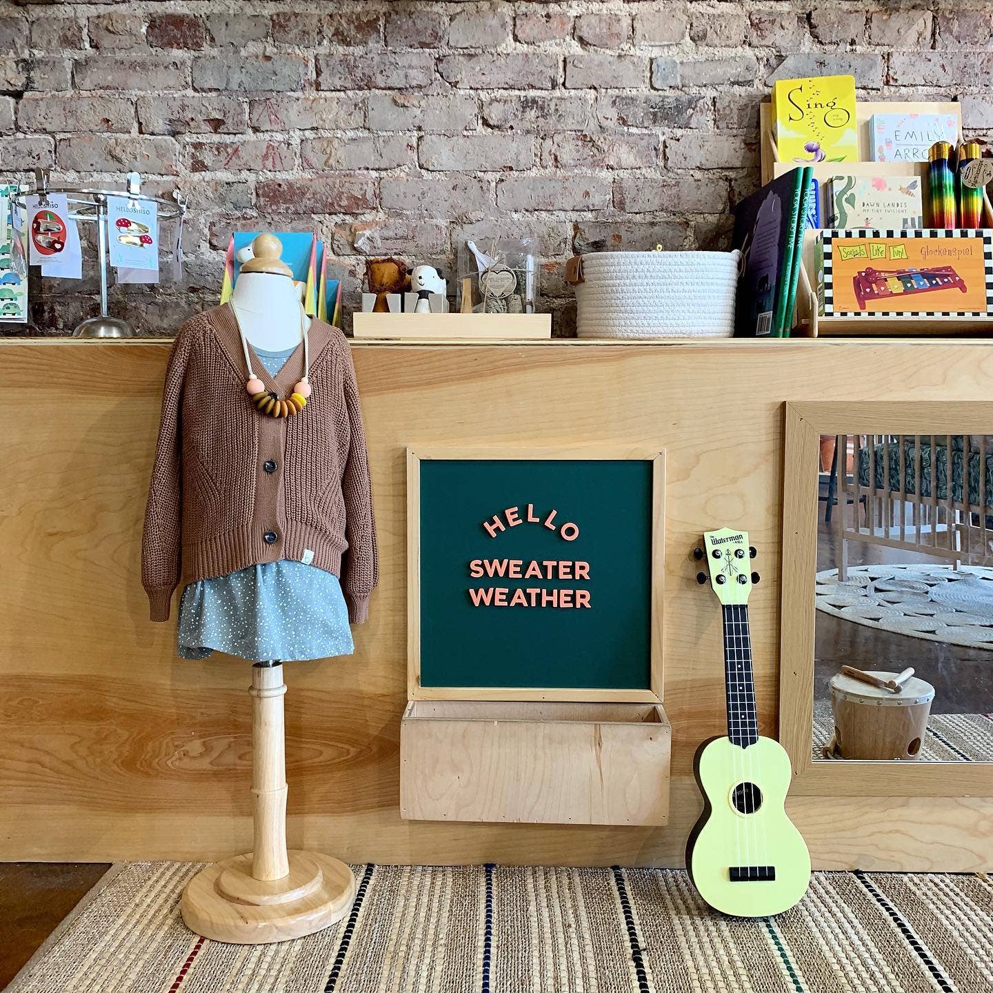 15x15 Green Magnetic Chalkboard