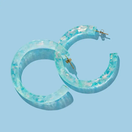 Earrings Confetti Hoop